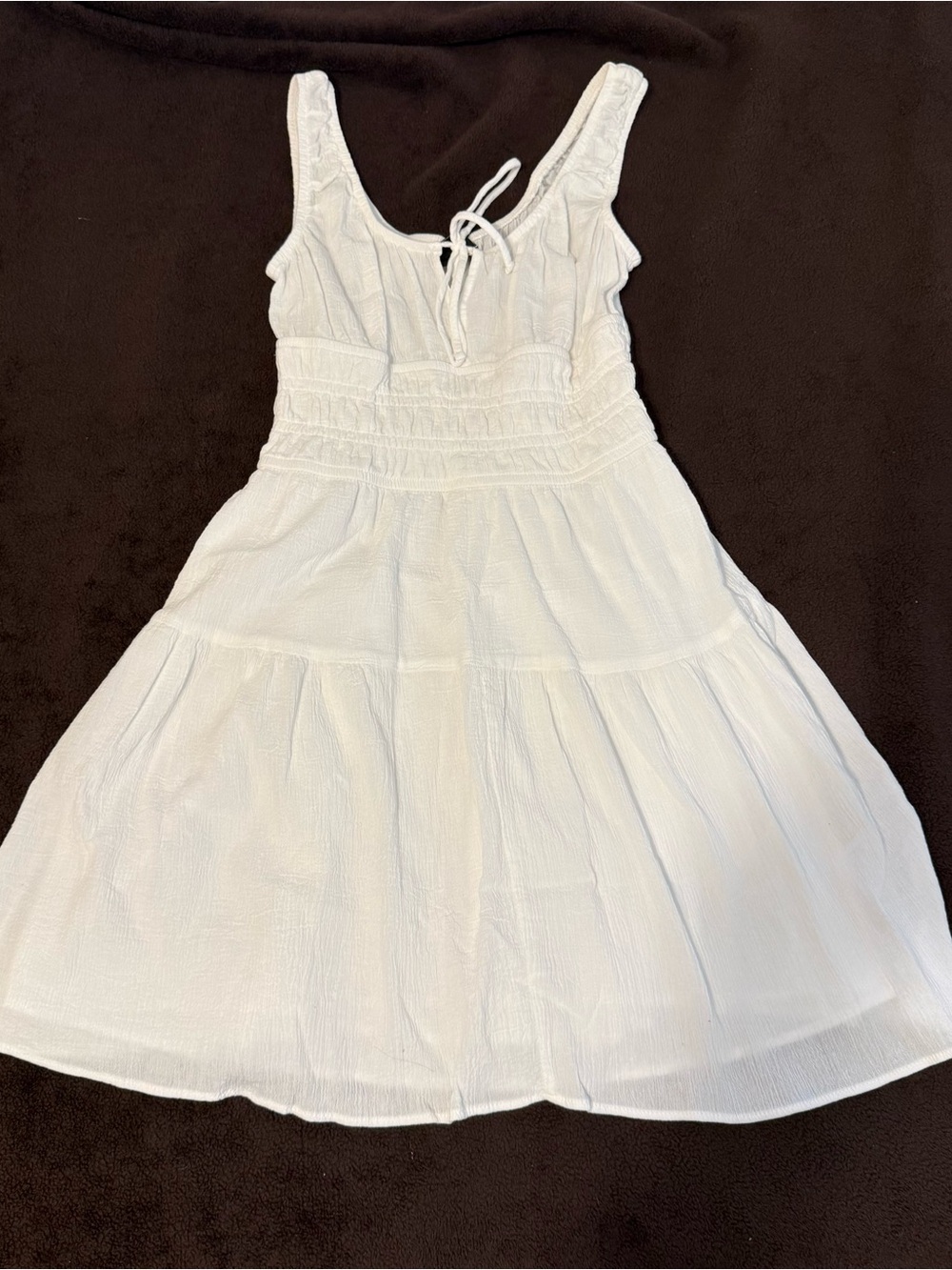 White oak & trellis dress